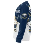 Buffalo Sabres Sweater Custom Hello Kitty Navy Blue Best Selling