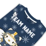 Buffalo Sabres Sweater Custom Hello Kitty Navy Blue Best Selling