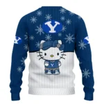Byu Cougars Sweater Personalized Hello Kitty Blue Best Selling