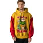 Calgary Flames Hoodie Customized Grinch Fierce Red Best Selling