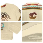 Calgary Flames Sweater Custom Dreamcatcher Feathers Best Selling