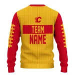 Calgary Flames Sweater Custom Grinch Fierce Red Best Selling