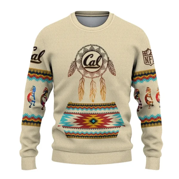 California Golden Bears Sweater Personalized Dreamcatcher Feathers Best Selling