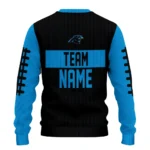 Carolina Panthers Sweater Customized Grinch Fierce Blue Best Selling