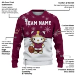 Central Michigan Chippewas Sweater Customized Hello Kitty Maroon Best Selling