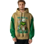 Charlotte 49ers Hoodie Customized Grinch Fierce Green Best Selling