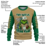 Charlotte 49ers Sweater Custom Grinch Fierce Green Best Selling