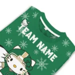 Charlotte 49ers Sweater Customized Hello Kitty Green Best Selling
