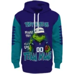 Charlotte Hornets Hoodie Customized Grinch Fierce Teal Best Selling