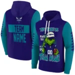 Charlotte Hornets Hoodie Customized Grinch Fierce Teal Best Selling