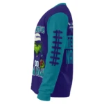 Charlotte Hornets Sweater Custom Grinch Fierce Teal Best Selling