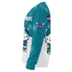 Charlotte Hornets Sweater Customized Hello Kitty Teal Best Selling