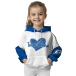 Chelsea Hoodie Custom Scribble Heart Royal Blue White Best Selling