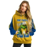Chelsea Hoodie Customized Grinch Fierce Royal Blue Best Selling