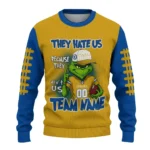 Chelsea Sweater Custom Grinch Fierce Royal Blue Best Selling