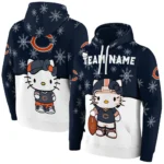 Chicago Bears Hoodie Customized Hello Kitty Blue Best Selling