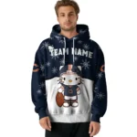 Chicago Bears Hoodie Customized Hello Kitty Blue Best Selling