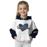 Chicago Bears Hoodie Personalized Scribble Heart Blue White Best Selling