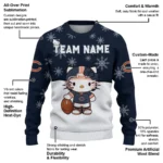 Chicago Bears Sweater Custom Hello Kitty Blue Best Selling