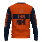 Chicago Bears Sweater Personalized Grinch Fierce Blue Best Selling