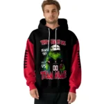 Chicago Blackhawks Hoodie Custom Grinch Fierce Red Best Selling