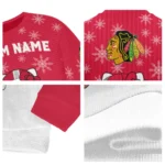 Chicago Blackhawks Sweater Custom Hello Kitty Red Best Selling