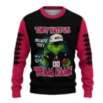Chicago Bulls Sweater Custom Grinch Fierce Red Best Selling