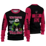 Chicago Bulls Sweater Custom Grinch Fierce Red Best Selling