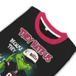 Chicago Bulls Sweater Custom Grinch Fierce Red Best Selling