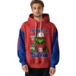 Chicago Cubs Hoodie Customized Grinch Fierce Blue Best Selling