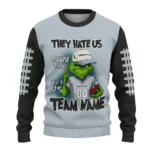 Chicago White Sox Sweater Customized Grinch Fierce Black Best Selling