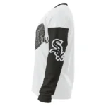 Chicago White Sox Sweater Personalized Heart Sketch Black White Best Selling