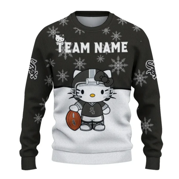 Chicago White Sox Sweater Personalized Hello Kitty Black Best Selling