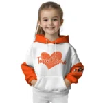 Cincinnati Bengals Hoodie Custom Scribble Heart Orange White Best Selling