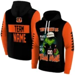 Cincinnati Bengals Hoodie Customized Grinch Fierce Orange Best Selling