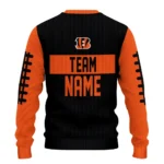 Cincinnati Bengals Sweater Custom Grinch Fierce Orange Best Selling