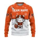 Cincinnati Bengals Sweater Customized Hello Kitty Orange Best Selling