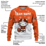 Cincinnati Bengals Sweater Customized Hello Kitty Orange Best Selling