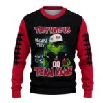 Cincinnati Reds Sweater Personalized Grinch Fierce Red Best Selling