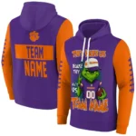 Clemson Tigers Hoodie Personalized Grinch Fierce Orange Best Selling