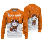 Clemson Tigers Sweater Personalized Hello Kitty Orange Best Selling