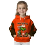 Cleveland Browns Hoodie Personalized Grinch Fierce Brown Best Selling