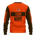 Cleveland Browns Sweater Customized Grinch Fierce Brown Best Selling