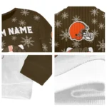 Cleveland Browns Sweater Personalized Hello Kitty Brown Best Selling