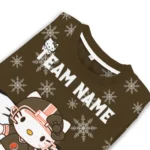 Cleveland Browns Sweater Personalized Hello Kitty Brown Best Selling