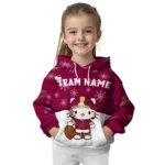 Cleveland Cavaliers Hoodie Custom Hello Kitty Wine Best Selling