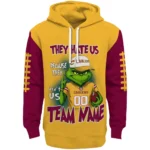 Cleveland Cavaliers Hoodie Personalized Grinch Fierce Wine Best Selling