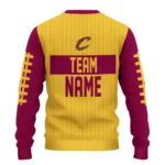Cleveland Cavaliers Sweater Customized Grinch Fierce Wine Best Selling