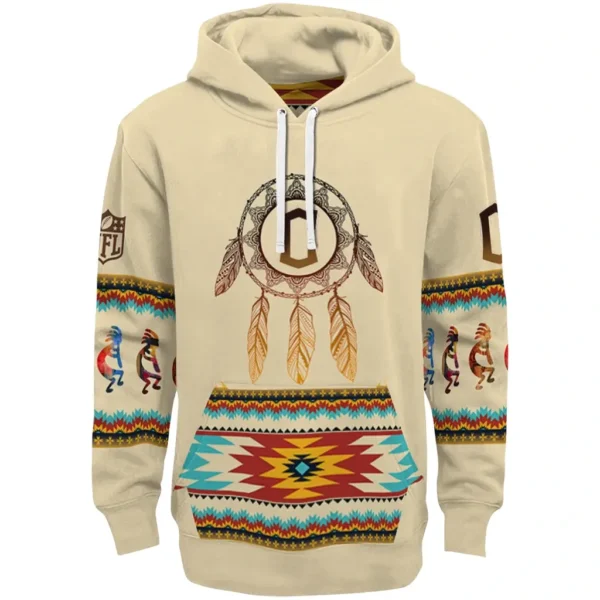 Cleveland Guardians Hoodie Customized Dreamcatcher Feathers Best Selling