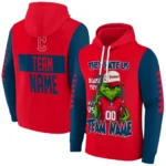 Cleveland Guardians Hoodie Customized Grinch Fierce Navy Blue Best Selling